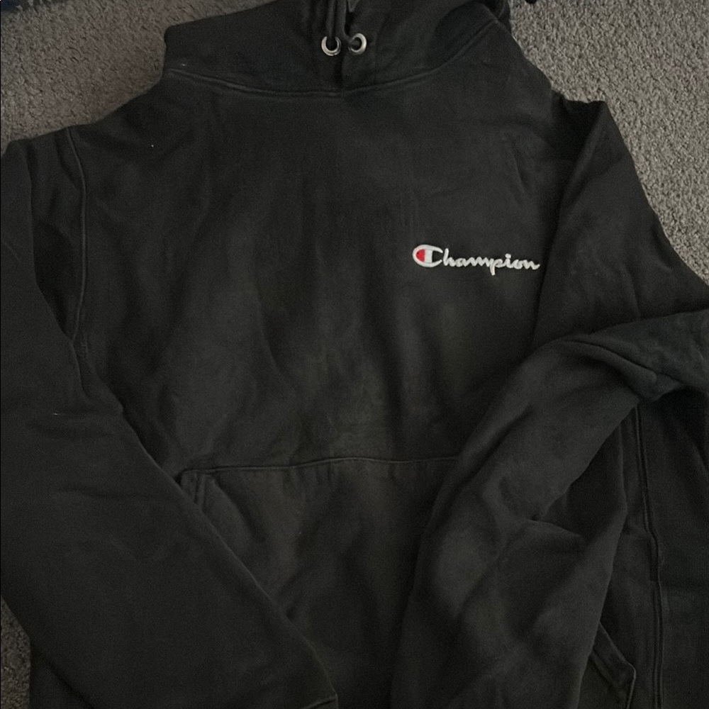Champion Black Hoodie